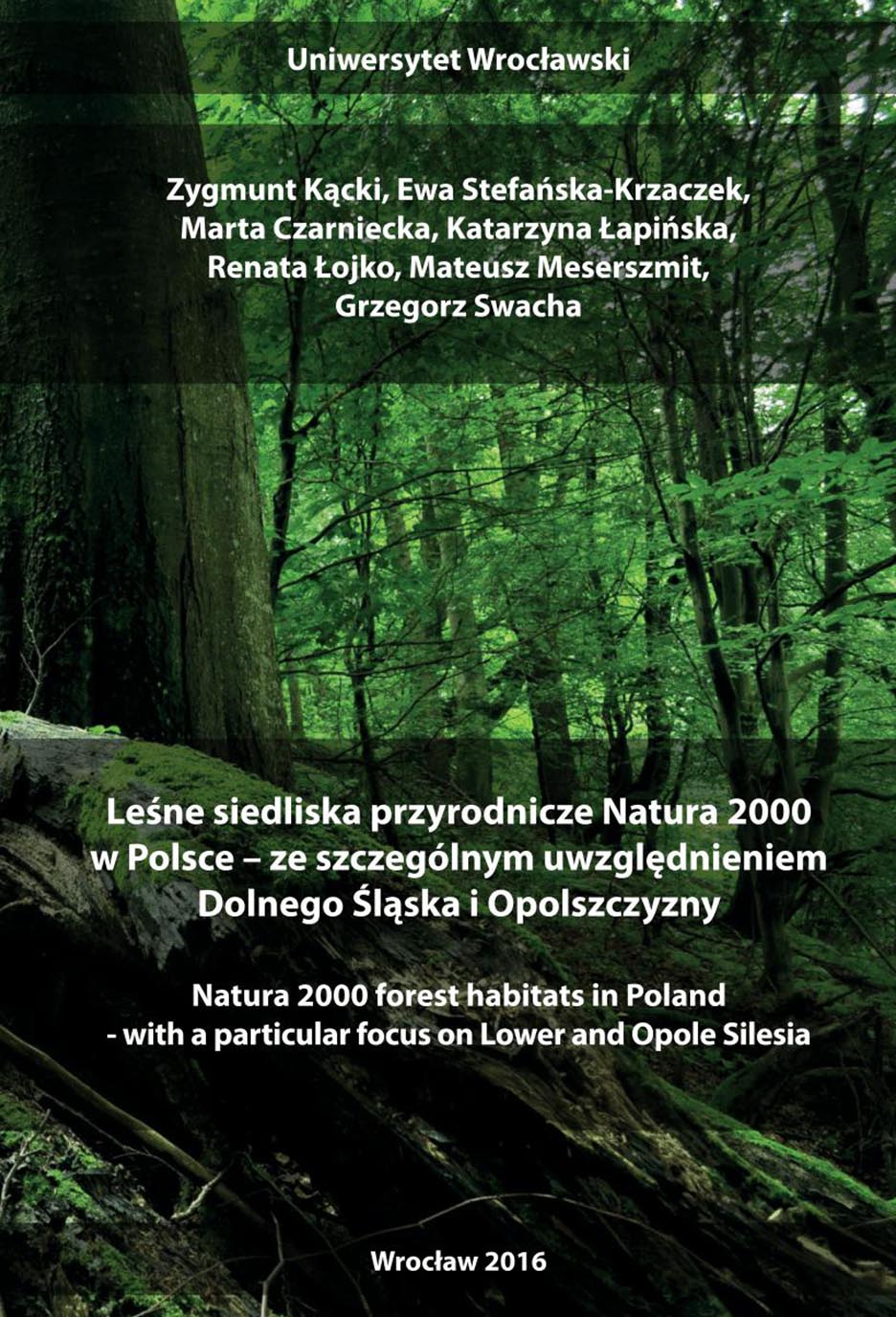 mapa z rozmieszczeniem zdjęć fitosocjologicznych
