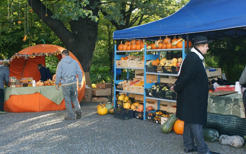 zdjęcie stoiska z ozdobami